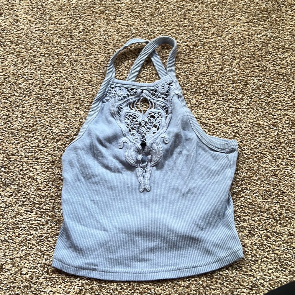 Purplish/blue tank top